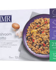 HMR Mushroom Risotto Entrée  Prepackaged Lunch or Dinner to Support Weight Loss  Ready to Eat  Vegetarian  12g of Protein  Low Calorie Food  8oz Serving per Meal  Pack of 6