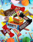 ULTIMATE Assorted 4 Lb Chocolate Candy Variety Pack Bulk Mega Candy Mix Fun Size Assortment Individually Wrapped Minis Great for Easter Basket Fillers  Egg Hunts Parties Parades  Pinatas All Time Favorites 4 Lbs