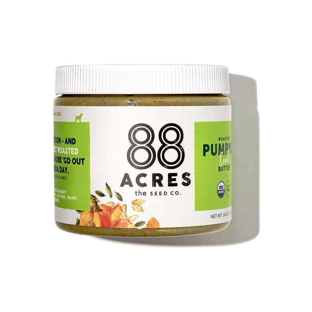 88 Acres, Pumpkin Seed Butter Jar, 14 Ounce - Whlsome - Fruit Products