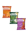 9 Pack Flavor Sampler Quest Nutrition Tortilla Style Protein Chips Variety Pack with USASupply Magnetic Chip Clip - Whlsome - Snacks