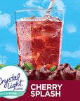 Crystal Light Liquid Cherry Splash Energy Drink Mix with Caffeine 162 oz Bottle