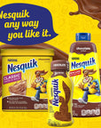 Nesquik Chocolate Lowfat Milk Ready to Drink 12 Pack of 8 fl oz