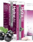 Hydralyte Electrolyte Tablets | Berry Electrolytes | Perfect for Bachelorette Parties, Workout Essential and A Travel Essential for Daily Hydration Needs | (10 Servings, 20 Electrolyte Tablets)