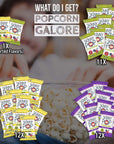 Skinny Pop Popcorn Individual Bags Variety Pack by Bussin Boxes 35 Count