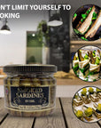 Riga Gold Smoked Sardines in Oil 250g Pack 12