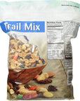 Signature Trail Mix Peanuts M and M Candies Raisins Almonds and Cashews 4 Pound 249965