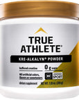 True Athlete Kre Alkalyn - Helps Build Muscle, Gain Strength & Increase Performance, Buffered Creatine - NSF Certified for Sport (7.05 Ounces Powder)