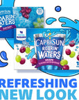 Capri Sun Roarin Waters Grape ReadytoDrink Juice 40 Pouches 4 Boxes of 10