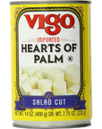 Vigo Salad Cut Palm Hearts 14 Ounce Pack of 12