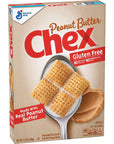 General Mills Peanut Butter Chex Cereal, Gluten Free Breakfast Cereal, Made with Whole Grain, 12.2 OZ