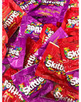 ASSORTIT X Skittles Collab Wild Berry  Original Flavor Variety Candy Coated Fruit Chew Individually Wrapped Bulk Party Assortment 25 Bite Size Mini Packs In Resealable Bag 1Lb 16 Oz