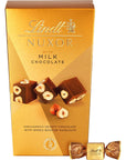 Lindt Nuxor Milk Chocolate Candy Chocolate with Whole Roasted Hazelnuts 58 oz Box