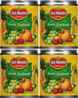 Del Monte Canned Fruit Cocktail in Heavy Syrup 85 Ounce Pack of 4