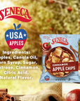 Seneca Cinnamon Apple Chips | Made from Fresh Apples | 100% Red Delicious Apples | Yakima Valley Orchards | Real Cinnamon | Crisped Apple Perfection | Foil Fresh Bag | 0.7 ounce (Pack of 24)