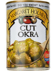 Margaret Holmes Cut Okra 15 oz