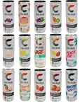 Niro Assortment  Celsius Sparkling Energy Drink 12 Pack Variety Sampler  12 Assorted Flavors In Every Package  No Sugar or Preservatives  12 fl oz Slim Cans