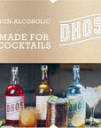 Dhos Bittersweet  Handcrafted NonAlcoholic Aperitif With Flavors Of Rhubarb Fruit  Bitter Herbs  NonAlcoholic Spirit To Mix Delicious Mocktails  KetoFriendly Zero Sugar Zero Proof  750 ML