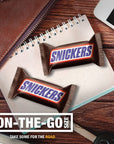 Snickers Fun Sizes Chocolate Caramel Candy Bars  50 Individually Wrapped Candy with Roasted Peanuts Nougat Caramel and Milk Chocolate 2 Pounds