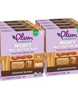 Plum Organics | Mighty Nut Butter Snack Bars | Organic Toddler & Kids Snacks | Almond Butter | 0.67 Ounce Bar (40 Total)