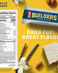 CLIF Builders  Vanilla Almond Flavor  Protein Bars  GlutenFree  NonGMO  Low Glycemic  20g Protein  24 oz 12 Count