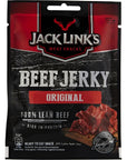 Jack Link's Beef Jerky Original â€“ High Protein Meat Snack Dried Halal Beef- 1X25Gr