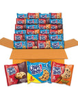 CHIPS AHOY! Cookie Variety Pack, Original Chocolate Chip with Reese's Peanut Butter Cups & Chewy Hershey's Fudge Filled Soft Cookies, 50 Snack Packs (2 Cookies Per Pack)