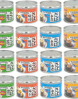 Nissui Canned Mackerel 4 Flavor Variety Pack  Soy Sauce Soybean Paste Brine Oil  652 Oz 185g Each 16Pack 4 Each Flavor