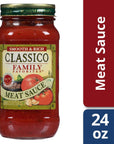 Classico Family Favorites Meat Sauce (24 oz Jar)