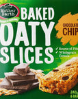 Mother Earth Oaty Slices Chocolate Chip - 240gm