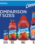 Clamato Original Tomato Cocktail 64 fl oz bottles Pack of 8Packaging May Vary