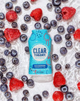 Clear Theory Water Flavoring Drops with Electrolytes Water Enhancer Liquid Flavored Water Drink Mix Hydration for Kids Vegan Gluten Free Low Calorie Blue Raspberry  Watermelon Berry