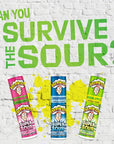 WARHEADS  Super Sour Candy Spray  Blue Raspberry Green Apple and Watermelon Flavors  068 oz Bottles  3 Pack