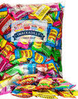 Toxic waste Sour Candy  1LB  Bag 125 Pieces Original Fruit Flavors  Apple Black Cherry Watermelon Lemon and Blue Raspberry