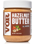 Vör Pure Hazelnut Butter Spread (11oz) | Only One Ingredient | Vegan, Paleo, Keto, Whole 30… (11oz Jar)