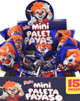 Ricolino Paleta Payaso Marshmallow Lollipop 15 Count