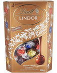 Lindt Lindor Milk Chocolate Assorted With Melting Filling - 500G