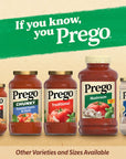 Prego Chunky Mushroom and Green Pepper Pasta Sauce 2375 Oz Jar Case of 6