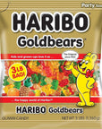 HARIBO Gummi Candy, Original Goldbears, 3 lb. Bag