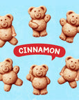 Teddy Grahams Cinnamon Graham Snacks 6  10 oz Boxes