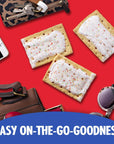 PopTarts Toaster Pastries Made with Whole Grain School Lunch Frosted Strawberry 120 PopTarts