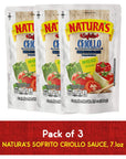 Naturas Sofrito Criollo Sauce 71oz Pouch Pack of 3