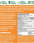 XPRS Nutra 100 Natural Carrot Juice Powder  Pure Carrot Powder from The USA  Ideal for Juice and Smoothie  High in Vitamin A Phytonutrients and Antioxidants  NonGMO 16 oz