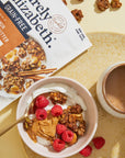 Purely Elizabeth, Cinnamon Peanut Butter, Keto Granola with MCT Oil, Grain-Free (3 Ct, 8oz Bags)