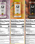 FREE AF NonAlcoholic Variety Pack  Ready to Drink Random Assortment of Classic Mocktails  Low Calories  84 fl oz cans 12 pack