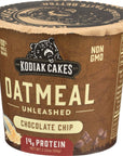 Kodiak Instant Protein Chocolate Chip Oatmeal In A Cup 212 Ounce