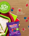 Funables Fruity Snacks, Mixed Berry Fruit Flavored Snacks, Pack of 40 0.8 ounce Pouches