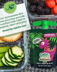 GoGo squeeZ Fruit & veggieZ Variety Pack - 3.2 oz (Pack of 20), Unsweetened Snacks for Kids