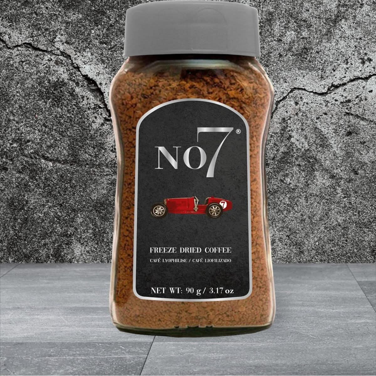 No 7 Reserve Instant Coffee 317 OZ  Premium  Freeze Dried Coffee  Gluten Free Kosher Certified  Non GMO