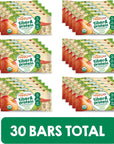 Happy Tot Organics Fiber & Protein Soft-Baked Oat Bars Toddler Snack Apple & Spinach, 0.88 Ounce Bars, 5 Count Box (Pack of 6) (Packaging May Vary)