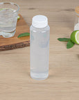 Restaurantware 12 Ounce Juice Bottles 100 Empty Plastic Bottles  Recyclable With Safety Cap Clear Plastic Juice Containers For Juicing For Milk Tea And Other Beverages